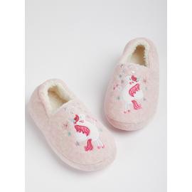 Pink Unicorn Full Slippers