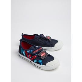 Online Exclusive Spider-Man Blue Twin Strap Shoes