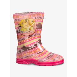 Online Exclusive Disney Lion King Pink Wellies