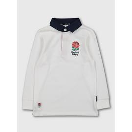 England White Rugby Shirt
