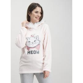 Disney Aristocats Marie Pink Fluffy Lounge Hoodie