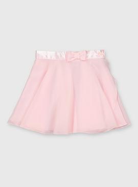 Pink Bow Detail Ballet Skirt