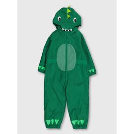 Green Dinosaur Puddlesuit