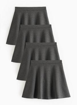4 Pack Jersey Skater Skirts