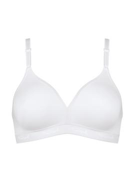 TRIUMPH White Micro Fun Non Wired Bra