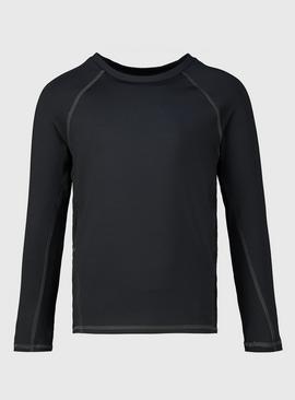 Black Base Layer Top