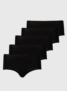 Black Midi Knickers 5 Pack