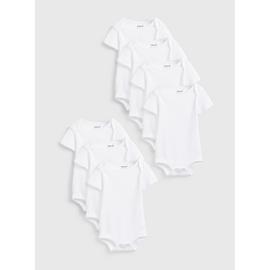 White Bodysuits 7 Pack