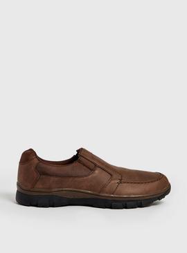Sole Comfort Brown Slip On Loafer