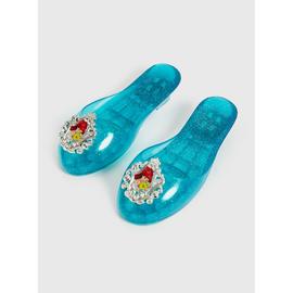 Disney Princess Teal Ariel Jelly Shoes - One Size