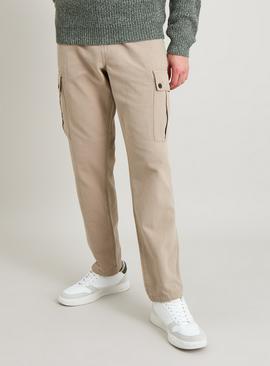 Stone Utility Cargo Trousers