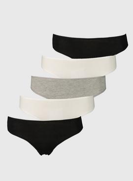 Mono Comfort Lace Brazilian Knickers 5 Pack