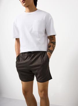 Black & Grey Jersey Pyjama Shorts 2 Pack XXXL