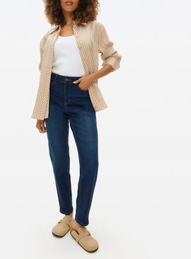 Straight Leg Jeans With Stretch