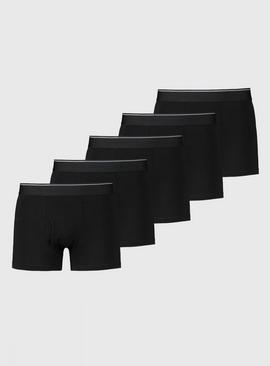 Black Trunks 5 Pack