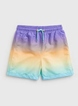 Kid's Mini Me Ombré Swim Shorts (1.5-12 Years)