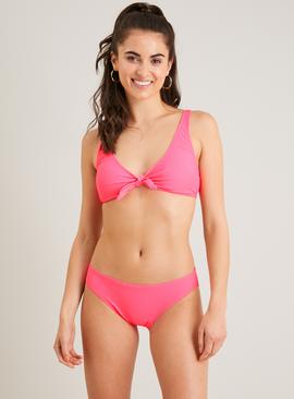 Bright Pink Classic Bikini Bottoms