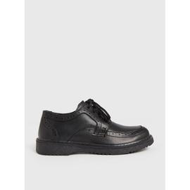 Black Lace up Brogue Style Formal Shoes