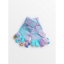 Mermaid Finger Puppet Gloves