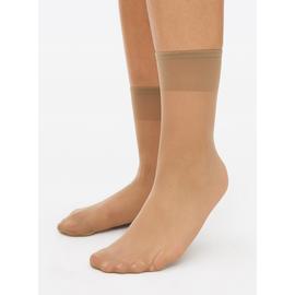 Bamboo Nude 15 Denier Ankle Tights 5 Pack - One Size