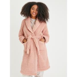 Pink Borg Robe