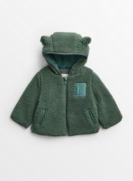 Green Borg Hooded Jacket