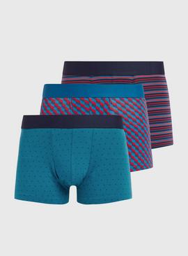 Geo, Stripe & Spot Hipsters 3 Pack