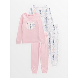 Pink Ballerina & Nutcracker Pyjamas 2 Pack