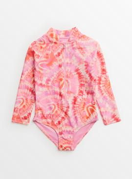 Pink Tie Dye Rash Body