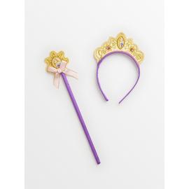 Disney Princess Rapunzel Tiara & Wand One Size