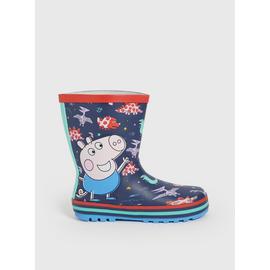 Peppa Pig Navy George Rubber Wellies