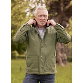 UNION WORKS Khaki Canvas Lined Jacket
