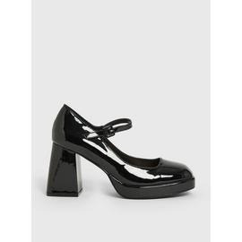 Black Patent Mary Jane Platform