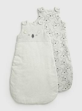Grey Koala 2.5 Tog Sleeping Bag 2 Pack