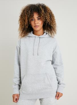 Grey Oversized Hoodie