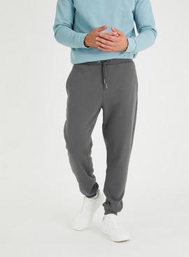 Grey Cuffed Joggers