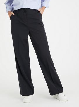 Black Wide Leg Trousers