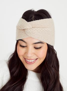 Oatmeal Twist Headband One Size