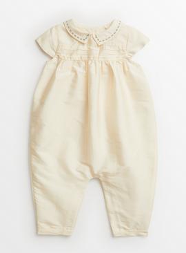 Ivory Christening Romper