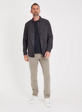 Mushroom Slim Fit Jeans With Stretch