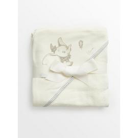 Disney Cream Dumbo Hooded Towel One Size