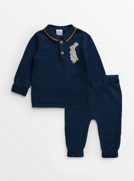Peter Rabbit Knitted Jumper & Bottoms Set