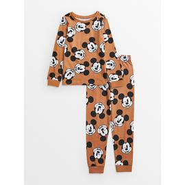 Disney Tan Mickey Mouse Pyjamas