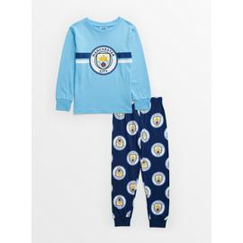Manchester City Blue Football Pyjamas