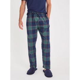 Brushed Check Pyjama Bottoms 2 Pack