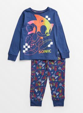 Sonic The Hedgehog Navy Pyjamas