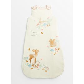 Pink Woodland Print 2.5 Tog Sleeping Bag 0-6 Months