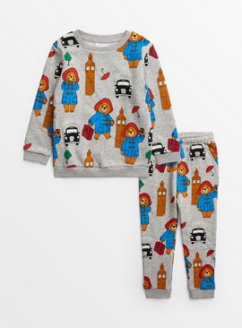Grey Paddington Bear Sweat Set