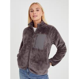 Zip Through Teddy Fleece