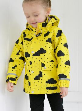 FRED & NOAH Yellow Cloud Raincoat 